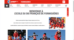 Desktop Screenshot of esf-formigueres.com